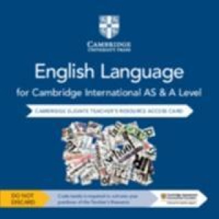 Kniha Cambridge International AS and A Level English Language Cambridge Elevate Teacher's Resource Access Card Mike Gould