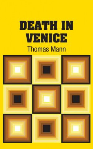 Kniha Death In Venice Thomas Mann
