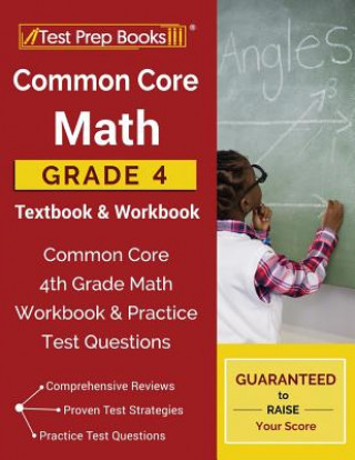 Książka Common Core Math Grade 4 Textbook & Workbook TEST PREP BOOKS