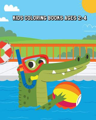 Kniha Kids Coloring Books Ages 2-4: Super Fun Coloring Books for Kids (Shark, Dolphin, Cute Fish, Turtle, Seahorse and More!) Lucy Dozy