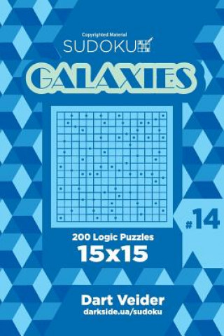 Könyv Sudoku Galaxies - 200 Logic Puzzles 15x15 (Volume 14) Dart Veider