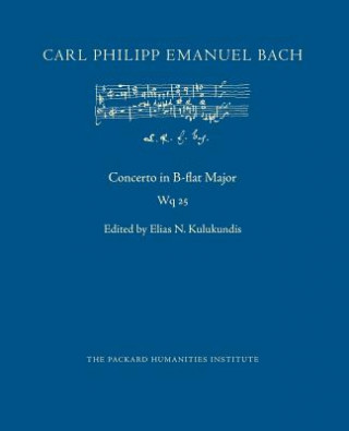 Książka Concerto in B-flat Major, Wq 25 Carl Philipp Emanuel Bach