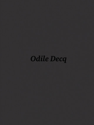 Book Odile Decq Odile Decq