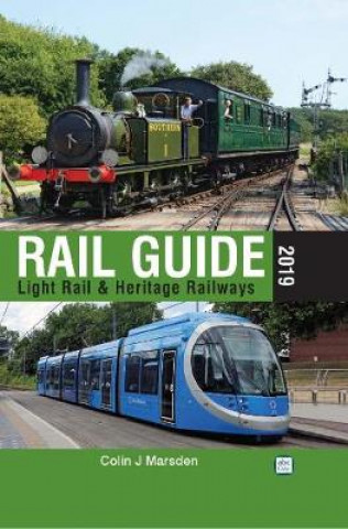 Könyv abc Rail Guide 2019: Light Rail & Heritage Railway COLIN J MARSDEN