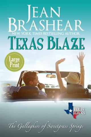 Carte Texas Blaze (Large Print Edition) JEAN BRASHEAR