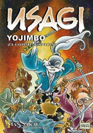 Книга Usagi Yojimbo Zloději a špehové Stan Sakai