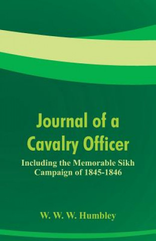 Kniha Journal of a Cavalry Officer W. W. W. HUMBLEY