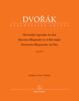 Βιβλίο Slovanská rapsodie As dur op. 45/3 Antonín Dvořák