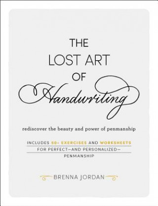 Kniha Lost Art of Handwriting Brenna Jordan
