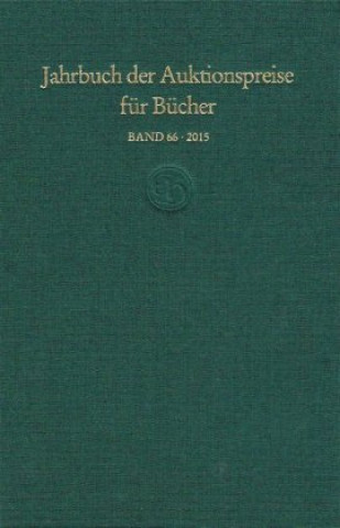 Kniha Jahrbuch der Auktionspreise für Bücher, Handschriften und Autographen (Buch) 
