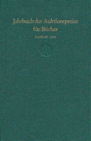 Kniha Jahrbuch der Auktionspreise für Bücher, Handschriften und Autographen (Buch + DVD + Online) 