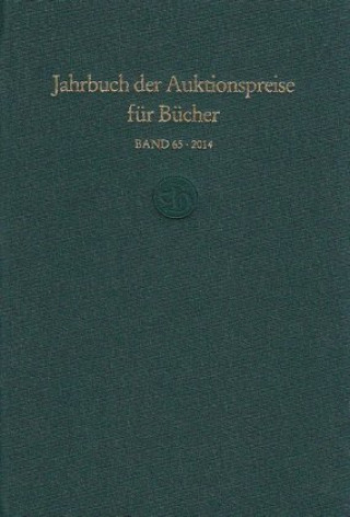 Könyv Jahrbuch der Auktionspreise für Bücher, Handschriften und Autographen (Buch) 