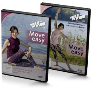 Filmek TELE-GYM 46+47 Move easy 2-er Package Level 1+2 Christiane Reiter