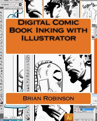 Livro Digital Comic Book Inking with Illustrator Brian Robinson