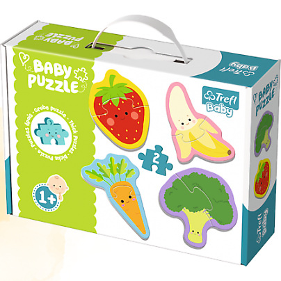 Gra/Zabawka Baby puzzle Ovoce a zelenina 