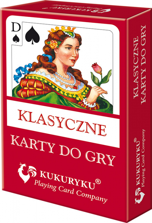 Hra/Hračka Klasyczne karty do gry Kukuryku 54 