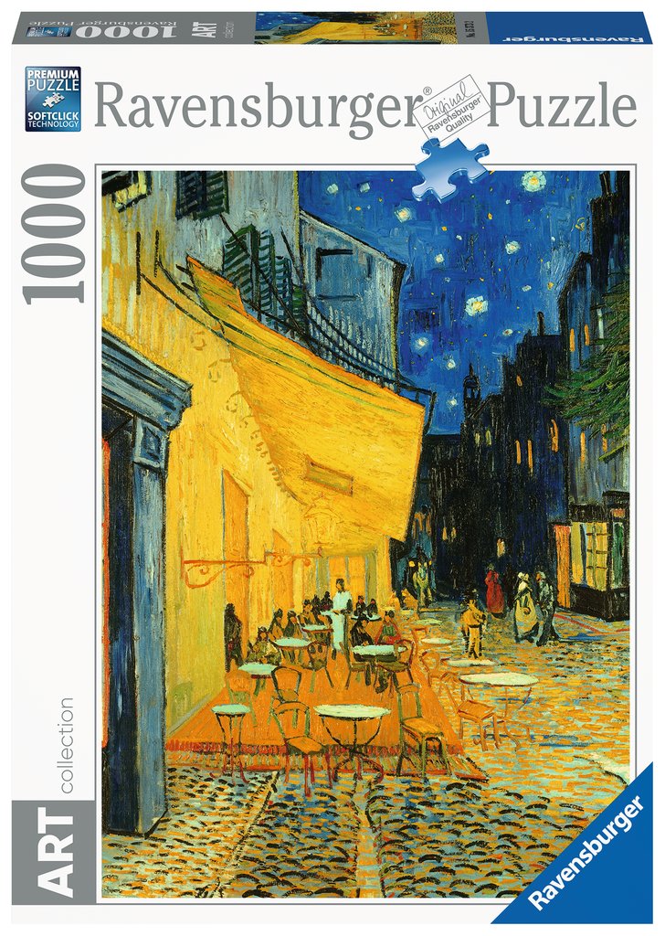 Joc / Jucărie Puzzle Van Gogh:Taras kawiarni nocą 1000 