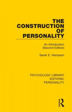 Book Construction of Personality Sarah E. Hampson