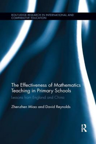 Kniha Effectiveness of Mathematics Teaching in Primary Schools Miao