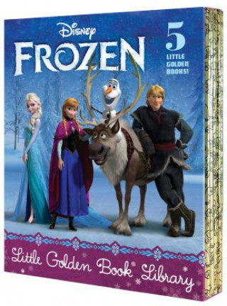 Könyv Frozen Little Golden Book Library (Disney Frozen): Frozen; A New Reindeer Friend; Olaf's Perfect Day; The Best Birthday Ever; Olaf Waits for Spring Various