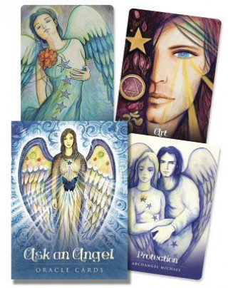 Tlačovina Ask an Angel Oracle Cards Carlsa Mellado