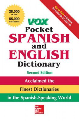 Knjiga Vox Pocket Spanish and English Dictionary Vox