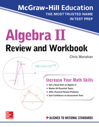 Kniha McGraw-Hill Education Algebra II Review and Workbook Christopher Monahan
