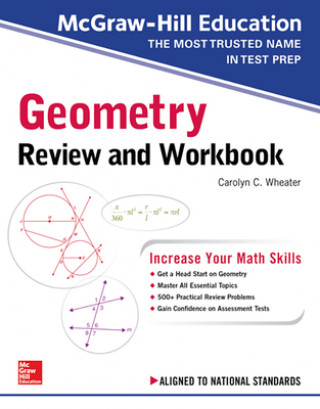 Książka McGraw-Hill Education Geometry Review and Workbook Carolyn Wheater