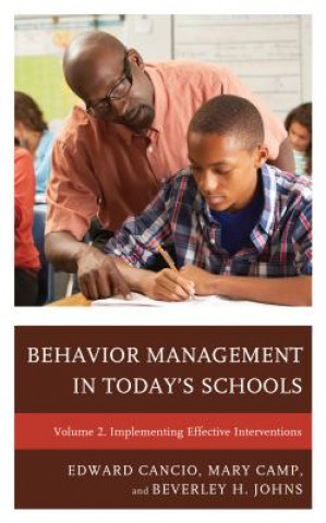 Książka Behavior Management in Today's Schools Edward Cancio