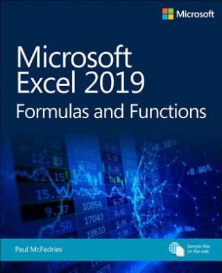 Kniha Microsoft Excel 2019 Formulas and Functions Paul McFedries