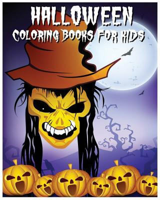 Kniha Halloween Coloring Books For Kids: A Super Cute Holiday Coloring Book Kylie