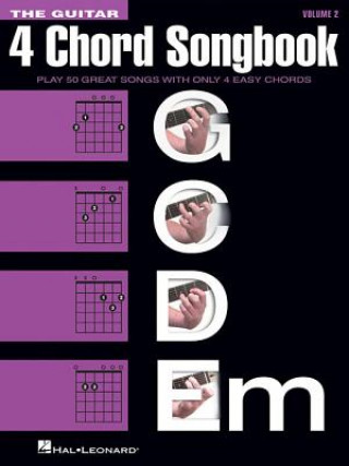 Książka GUITAR 4CHORD SONGBOOK VOLUME 2 Hal Leonard Corp