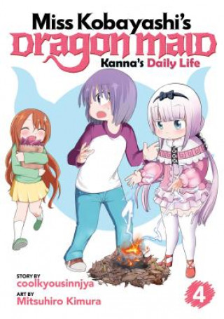 Книга Miss Kobayashi's Dragon Maid: Kanna's Daily Life Vol. 4 Coolkyousinnjya