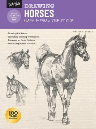 Книга Drawing: Horses Walter Foster