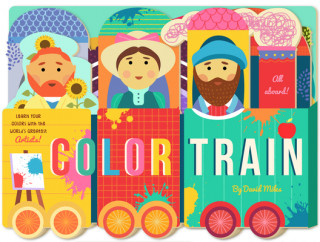 Boek Color Train David Miles