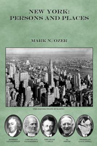 Kniha New York: Persons and Places Mark N Ozer