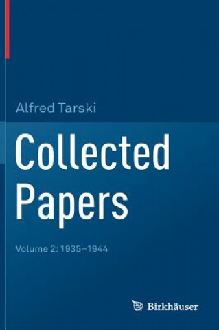 Knjiga Collected Papers Alfred Tarski