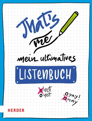 Book That's me - Mein ultimatives Listenbuch Diana Meier-Soriat