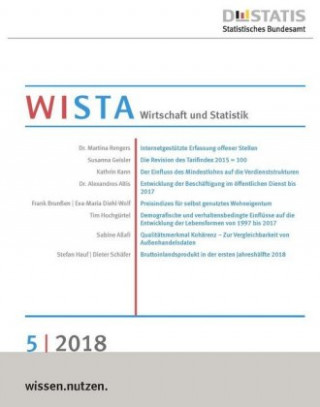 Carte WISTA 5/2018 Statistisches Bundesamt