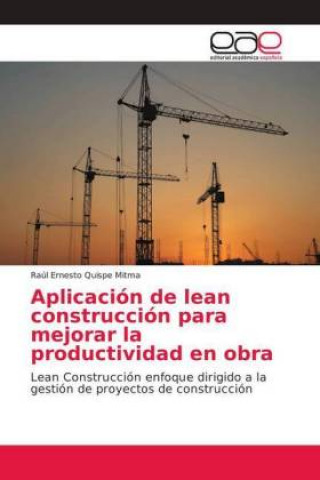 Kniha Aplicación de lean construcción para mejorar la productividad en obra Raúl Ernesto Quispe Mitma