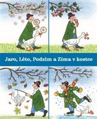 Carte Jaro, Léto, Podzim a Zima v kostce Rotraut Susanne Bernerová