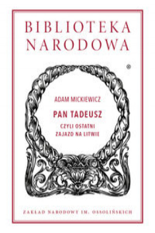 Book Pan Tadeusz Mickiewicz Adam