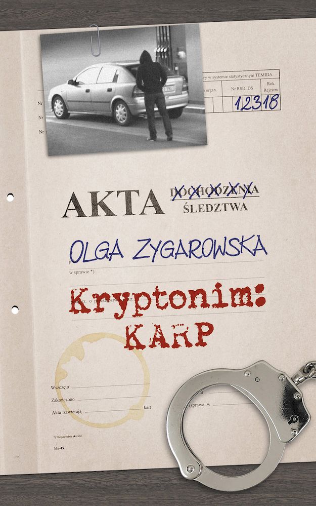 Kniha Kryptonim Karp Zygarowska Olga