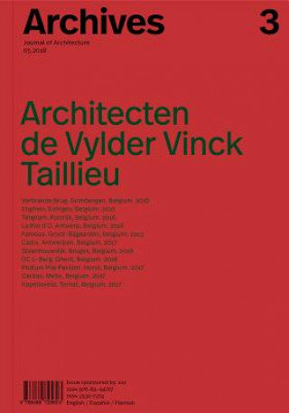 Kniha Architecten de Vylder Vinck Taillieu: Archives #3 Carlos Quintans