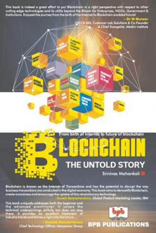 Książka BlockChain- The Untold Story Srinivas Mahankali