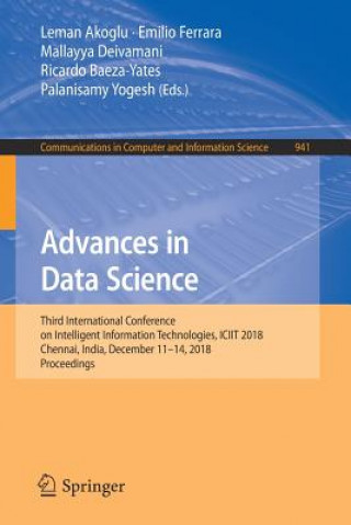 Knjiga Advances in Data Science Leman Akoglu