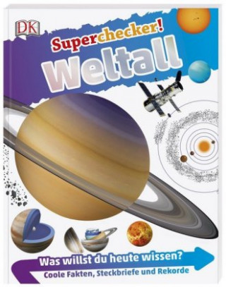 Knjiga Superchecker! Weltall Sarah Cruddas