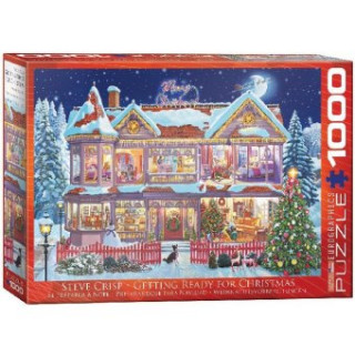 Gra/Zabawka Getting Ready Christmas (Puzzle) Eurographics