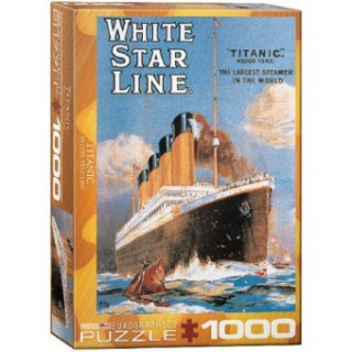 Joc / Jucărie Titanic White Star Line (Puzzle) 