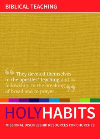 Kniha Holy Habits: Biblical Teaching Andrew Roberts